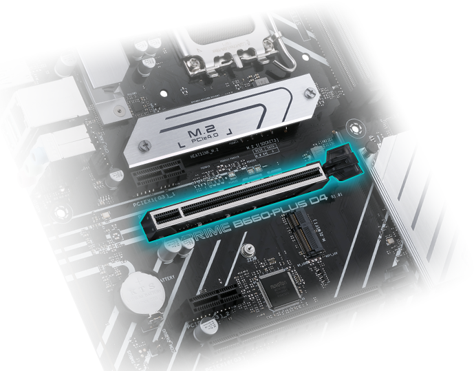 PCIe® 4.0 Steckplatz