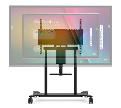 ViewSonic VB-STND-007 cart - motorized - for flat panel