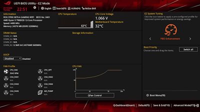 PBO Enhancement BIOS UI picture