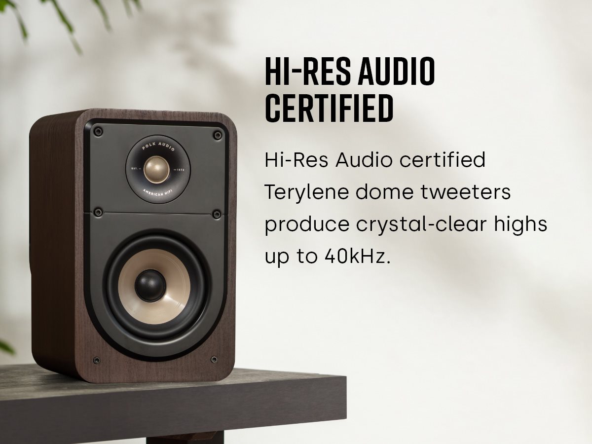 Polk Audio Signature Elite ES15 Hi Res Bookshelf Speaker Stunning