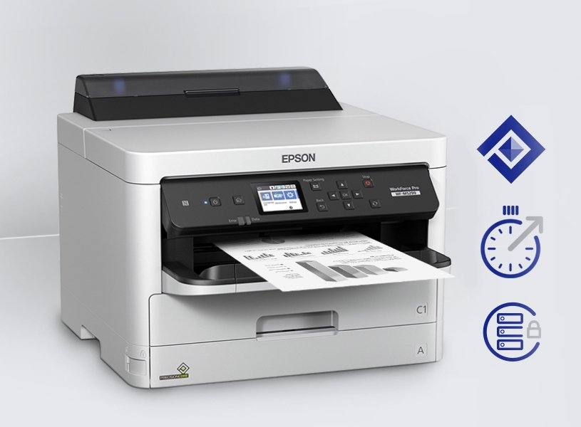 Epson WorkForce Pro WF-M5299 Workgroup Monochrome Printer with Replaceable Ink Pack System 