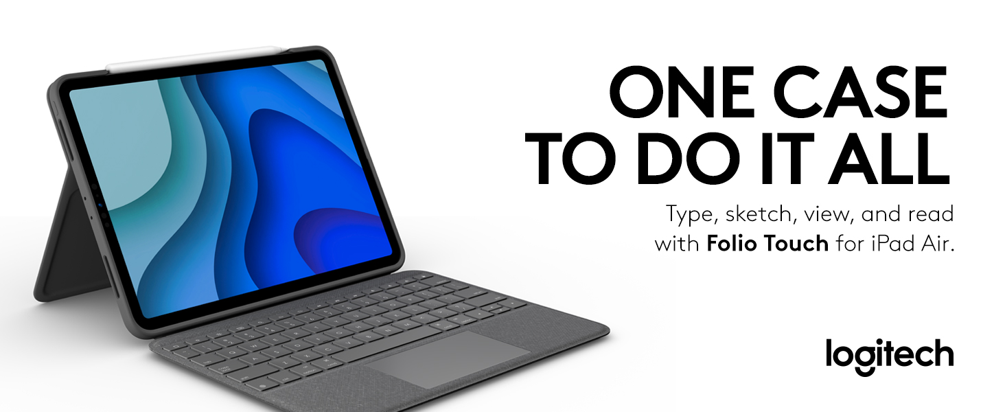 ロジクール FOLIO TOUCH for iPad Pro 11-inch iK1175BKA （グレー 