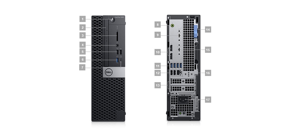 Dell OptiPlex 5000 5060 Desktop Computer - Intel Core i5 (8th Gen