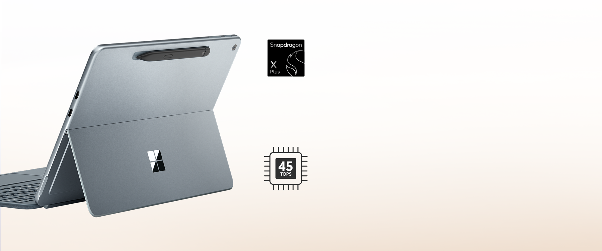 中古】Surface Pro Copilot+PC 12 インチ EP2-27651 プラチナ 【SD X