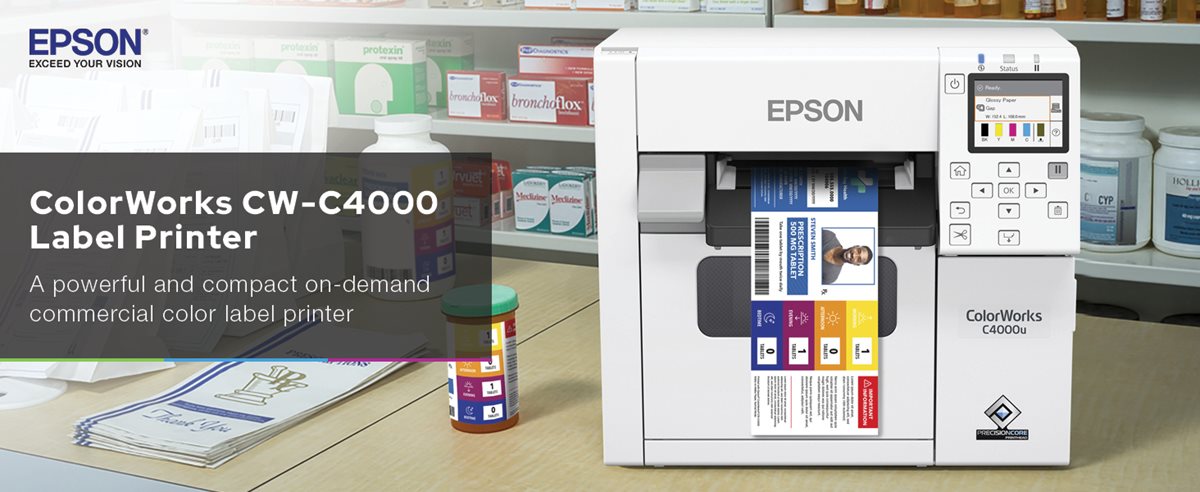 Epson Colorworks Cw C4000 Label Printer Dell Usa 1470