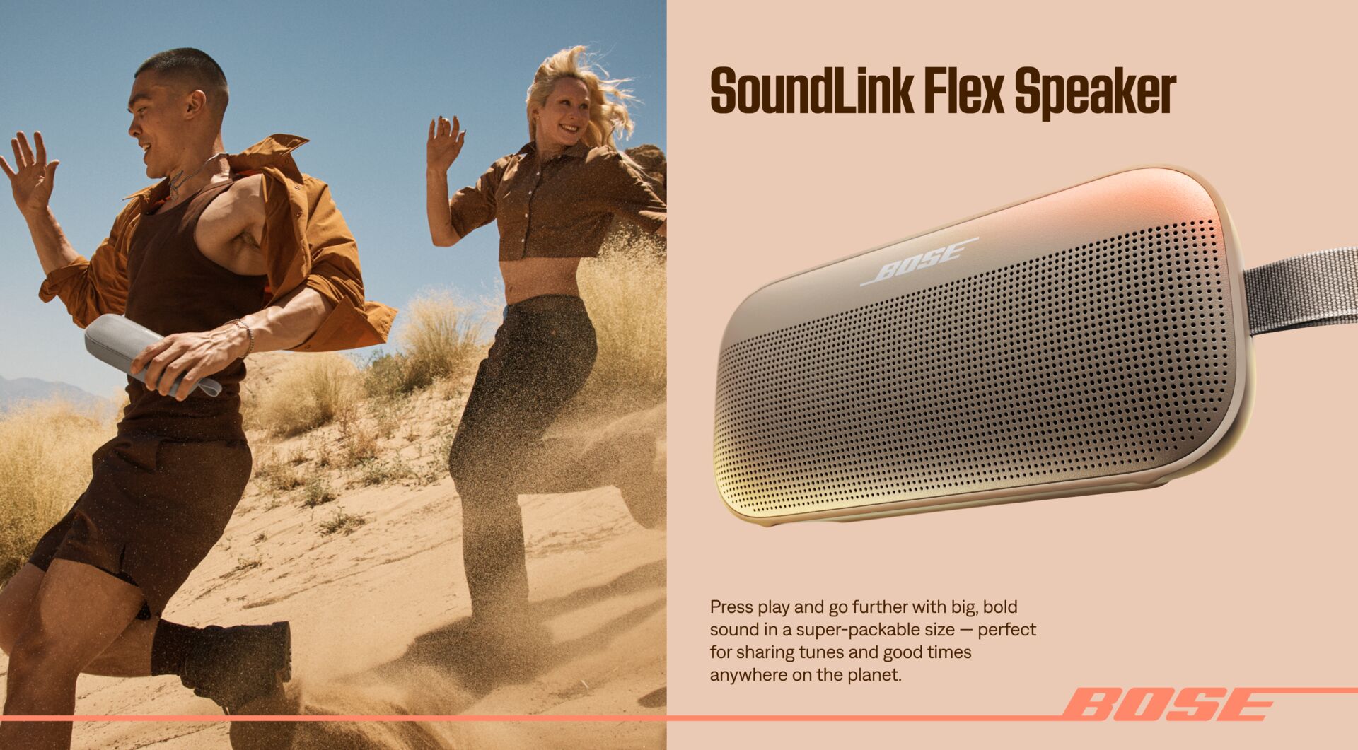 Buy Bose SoundLink Flex Gen 2 Portable BT Speaker - Sandstone