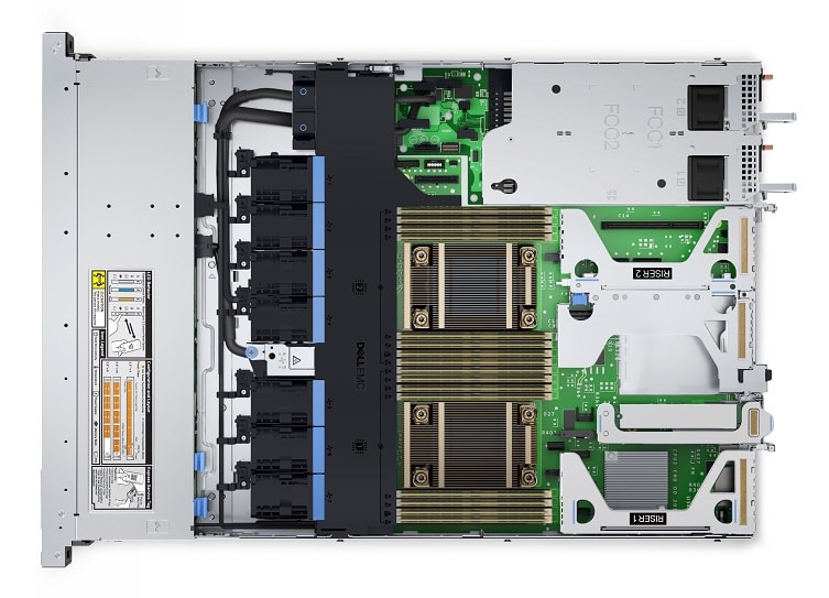 Servidor DELL Poweredge R650XS 2x Xeon Silver 4309, 32GB RAM DDR4, 480GB, 1400W - R650XSCLH1Y23v1 - - en Elite Center