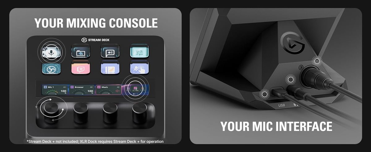 Elgato XLR Dock For Stream Deck - Micro Center
