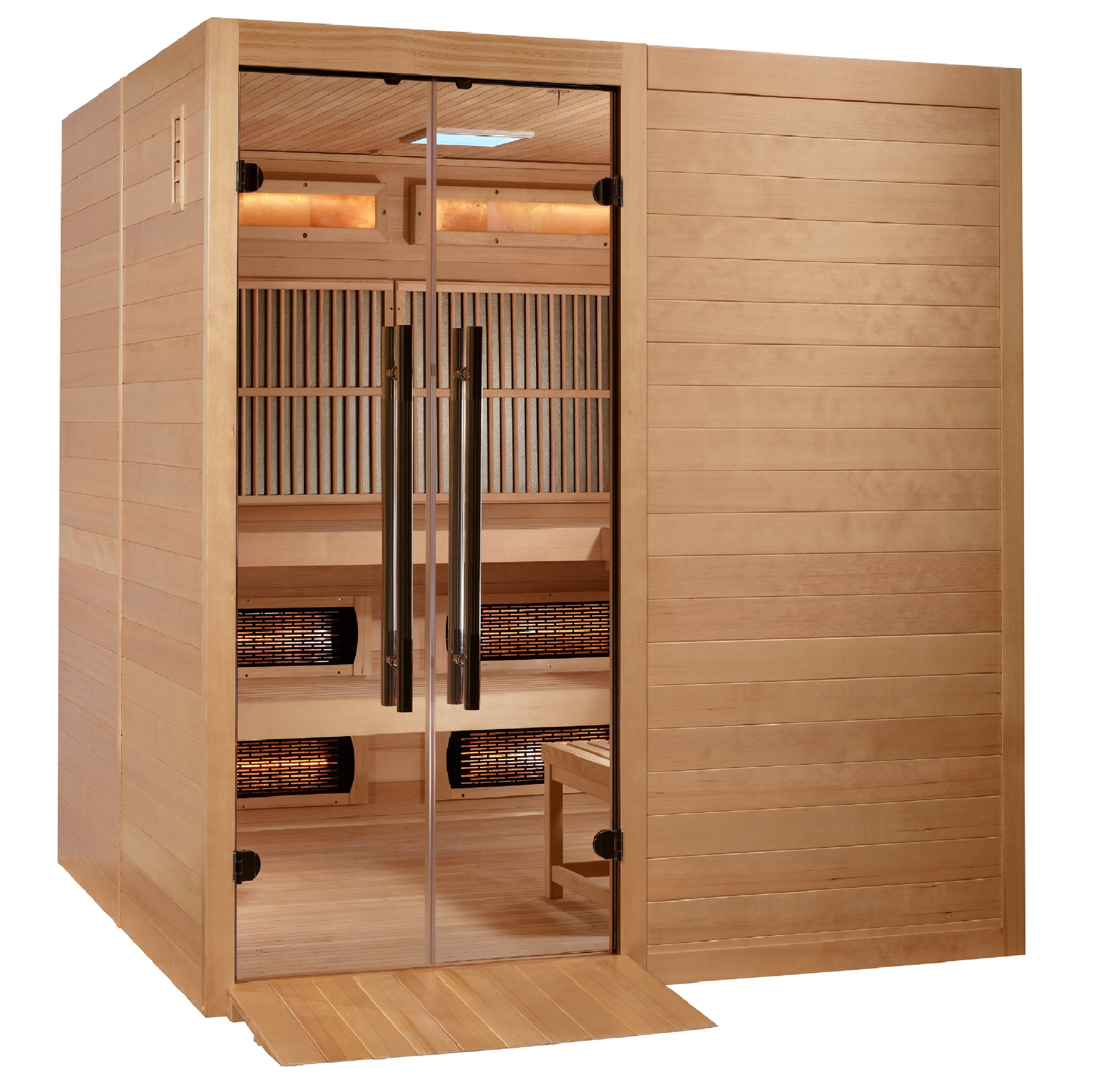 Dynamic Toledo 6-person Hybrid Full Spectrum Sauna | Costco