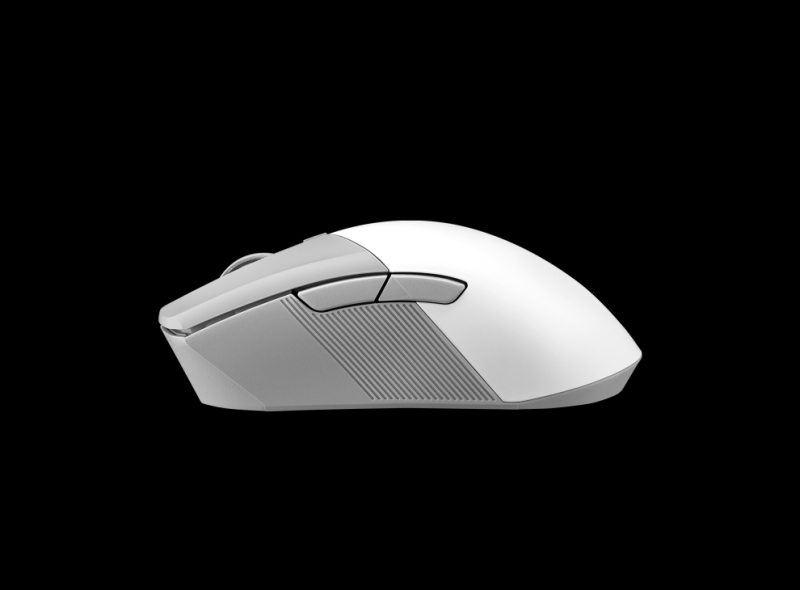 Folie {0} von {1}, Vergrößern, ROG Gladius III Wireless AimPoint White – side view