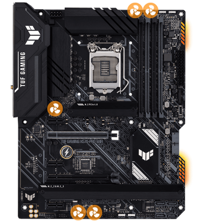 ASUS TUF GAMING H570-PRO WIFI LGA 1200 ATX Intel Motherboard