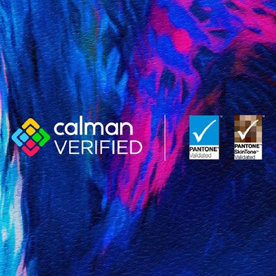 Calman Verified og Pantone Validated