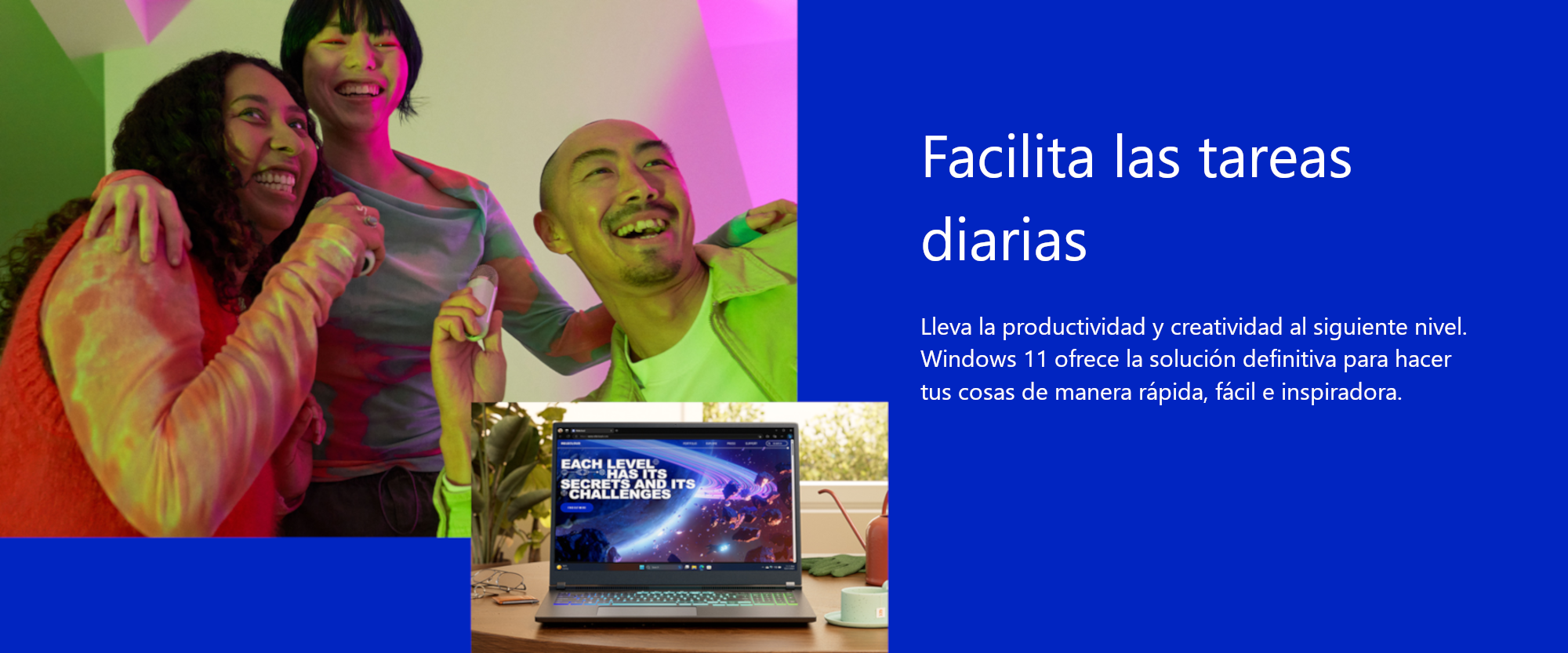 Facilita las tareas diarias