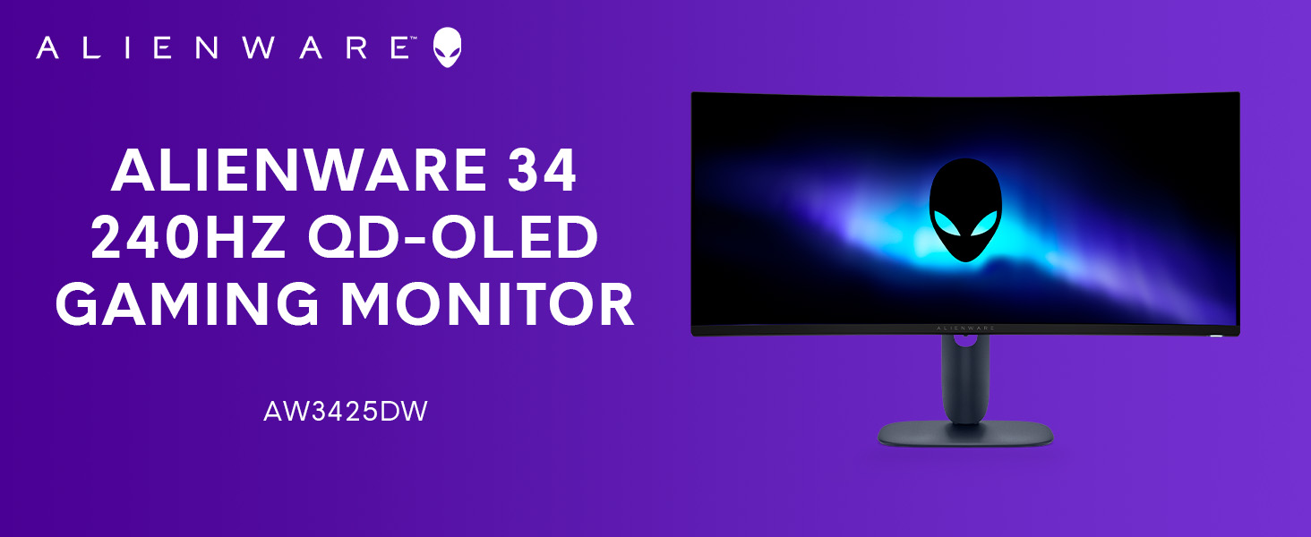 MONITOR OLED DELL ALIENWARE AW3425DW 34 INCH 2K 240HZ - Computer PRO