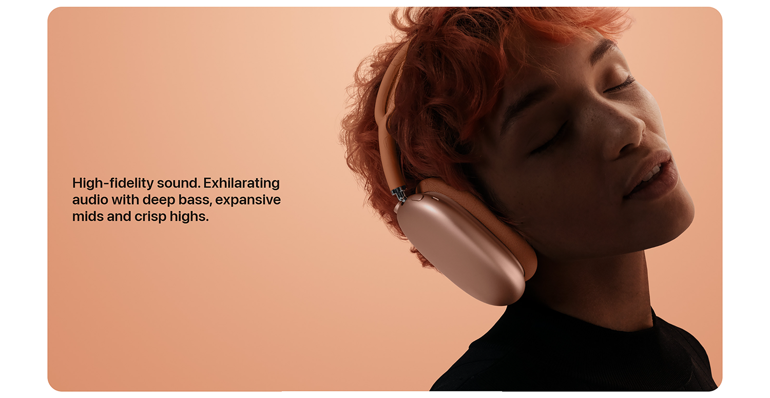 Buy Apple AirPods Max Over-Ear Wireless Headphones - Orange