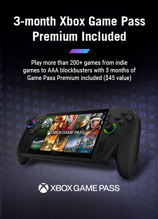3-month Xbox Game Pass Premium Included