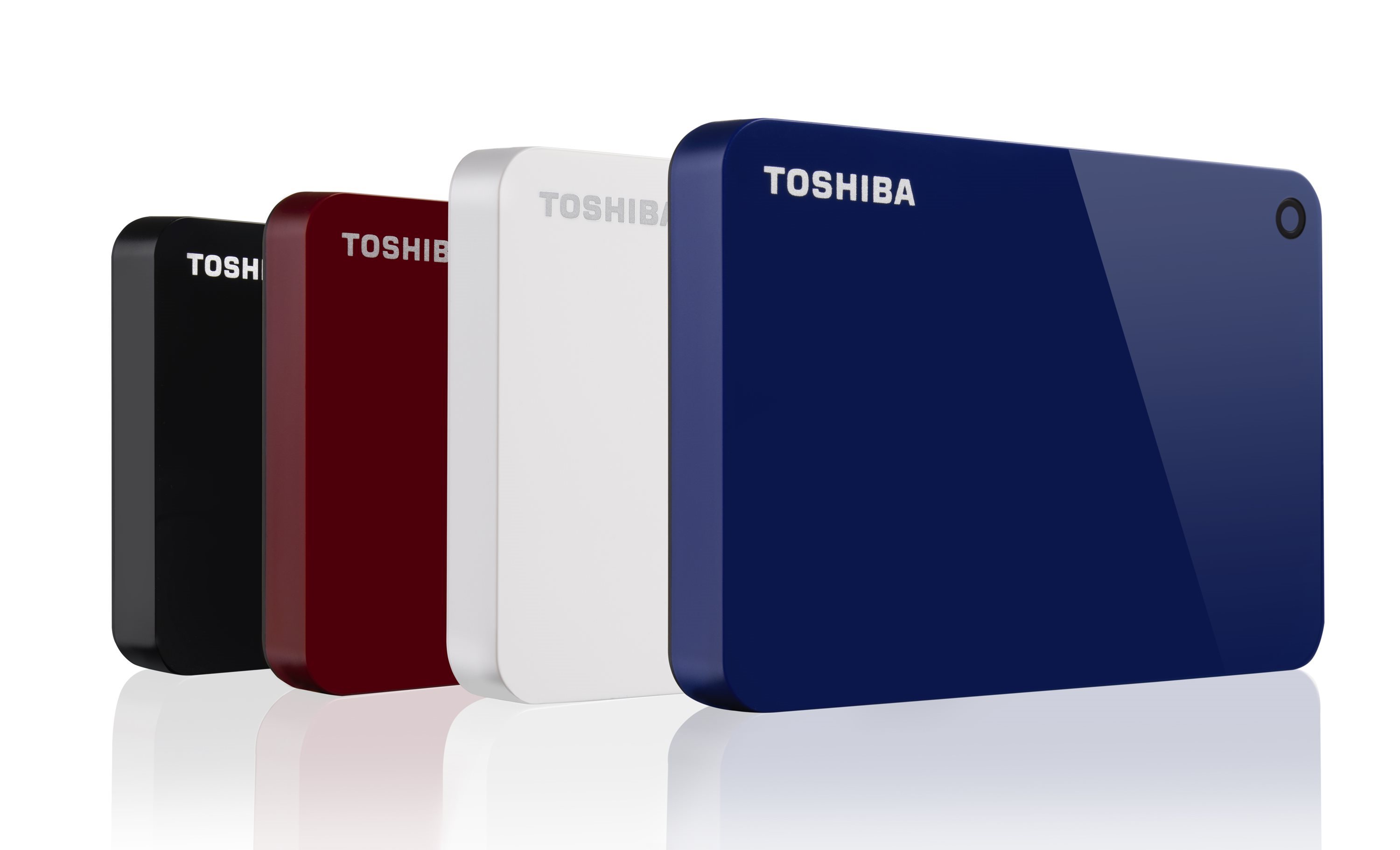 Toshiba Canvio Advance Hard Drive 2 TB External (Portable) USB 3.0 - White  | Dell USA