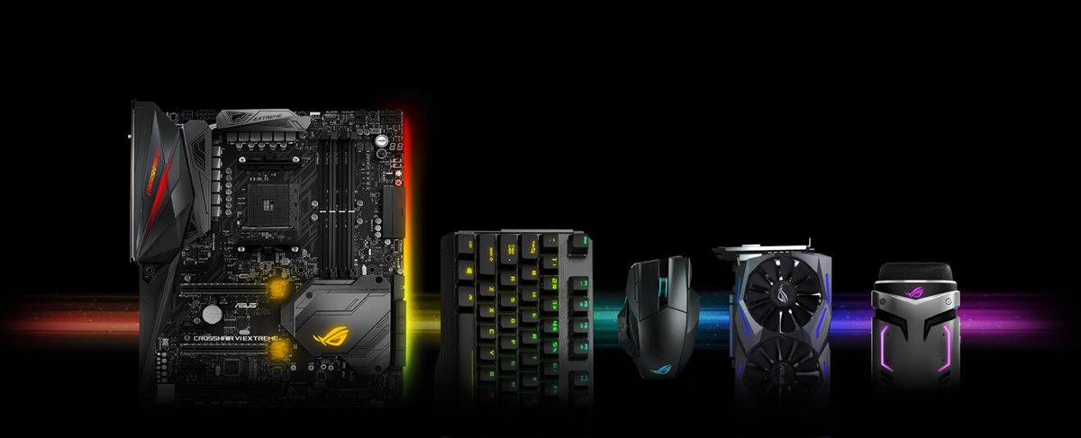 ASUS ROG CROSSHAIR VI EXTREME AM4 Extended ATX AMD Motherboard