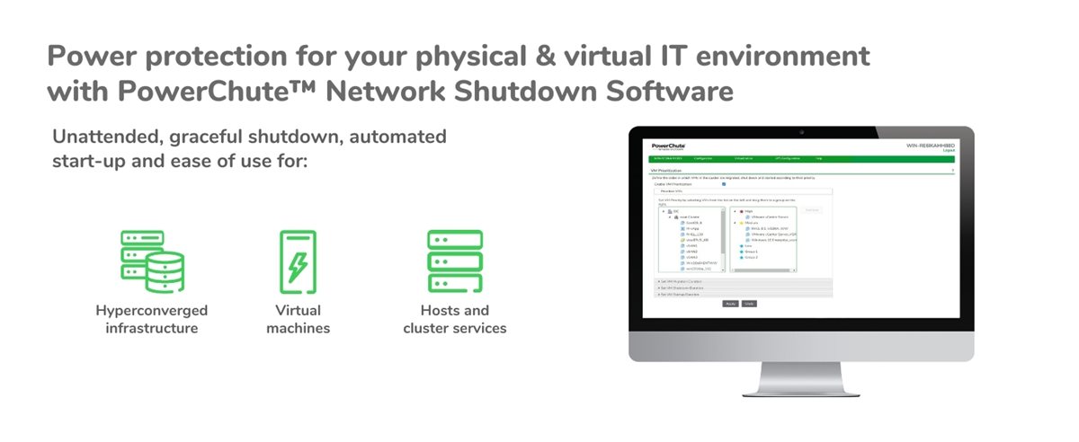 PowerChute Network Shutdown software