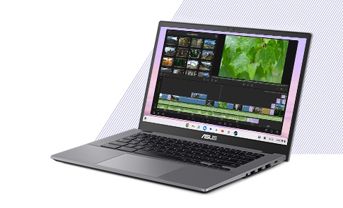 ASUS Chromebook Plus CX34 14 inch Touch Laptop with Google