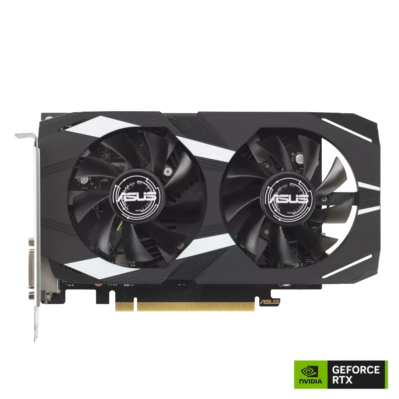 ASUS Dual NVIDIA GeForce RTX 3050 6GB OC Edition Gaming Graphics