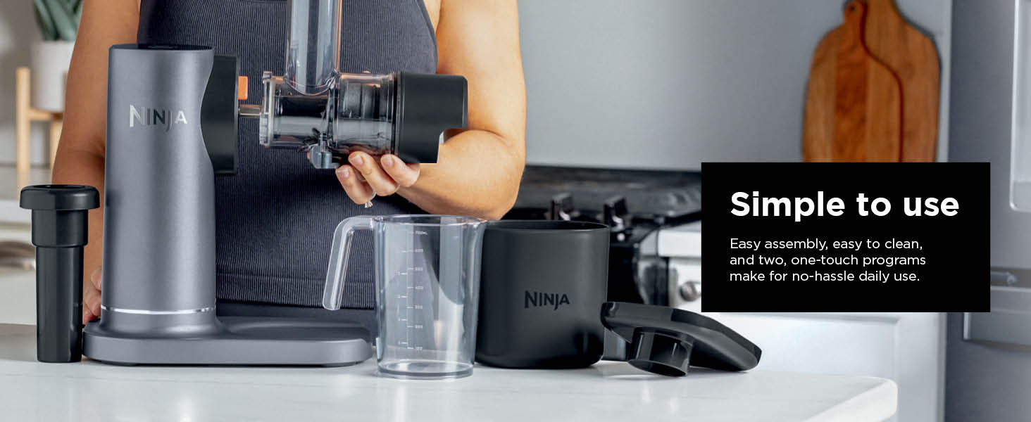 Buy Ninja JC151UK Cold Press Juicer - Black | Juicers and presses