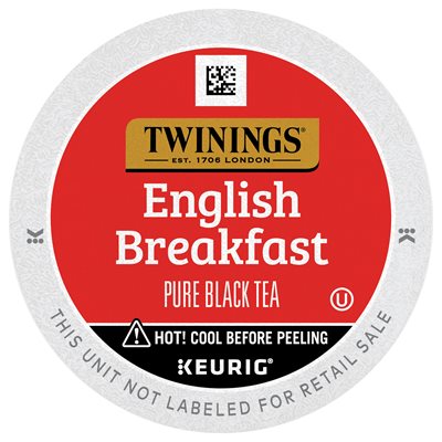 Twinings® English Breakfast Tea K-Cup for Keurig®, 24/Box