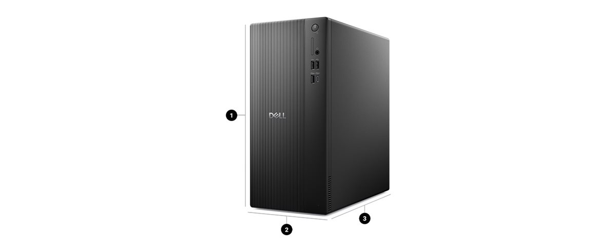 Dell DT1265 Desktop AMD Ryzen 100 Series Ryzen 5 2025 16GB Memory