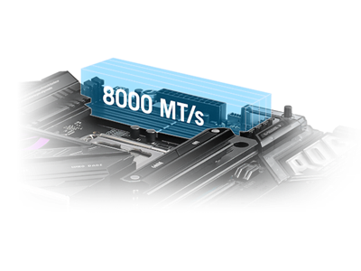 ROG Strix Z790-E II supports DDR5 ram with 8000 MT/s