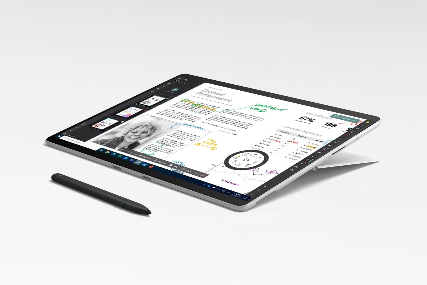  Microsoft Surface Pro X - 13 Touchscreen - SQ 2 - 16GB Memory  - 512GB SSD - WiFi + 4G LTE - Matte Black : Electronics