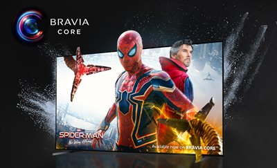Bring the cinematic experience home, enjoy included movies with BRAVIA CORE™