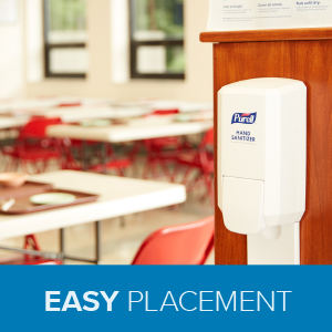 dispenser, refill, best dispenser, work dispenser, purell, kill germs, on the wall dispenser