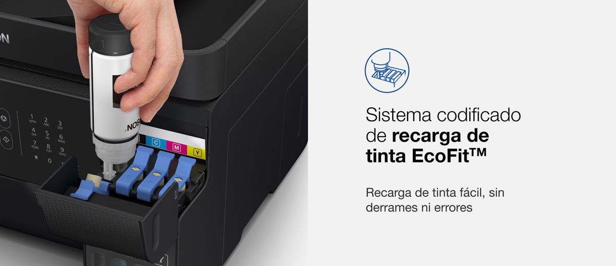  Impresora Multifuncional Epson EcoTank L5590 con sistema de recarga ecofit