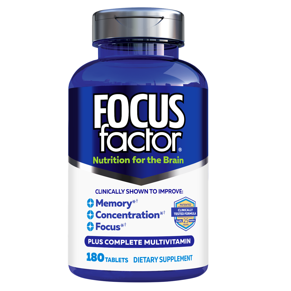 FOCUSfactor 180 count bottle