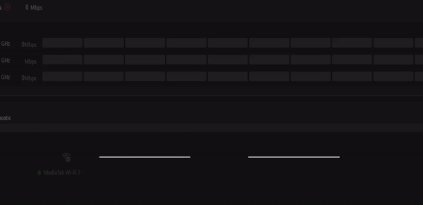 Video showcasing how MLO Wizard visualizes the current traffic capacity on each of your router’s frequency bands.