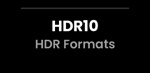 HDR10 HDR Formats