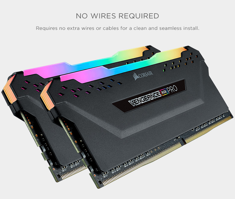 Corsair Vengeance RGB Pro CMW16GX4M2C3200C16 | PC-Canada