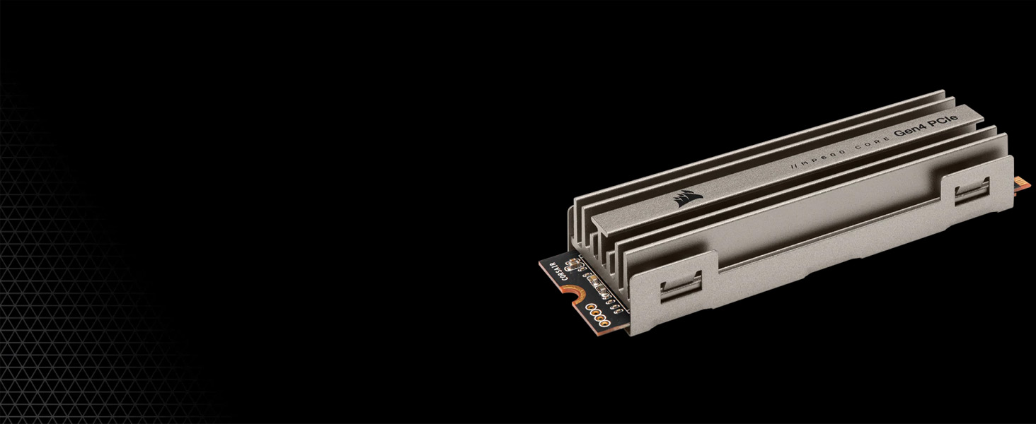 Corsair MP600 Core M.2 2280 4TB PCIe Gen 4.0 x4, NVMe 1.3 3D QLC