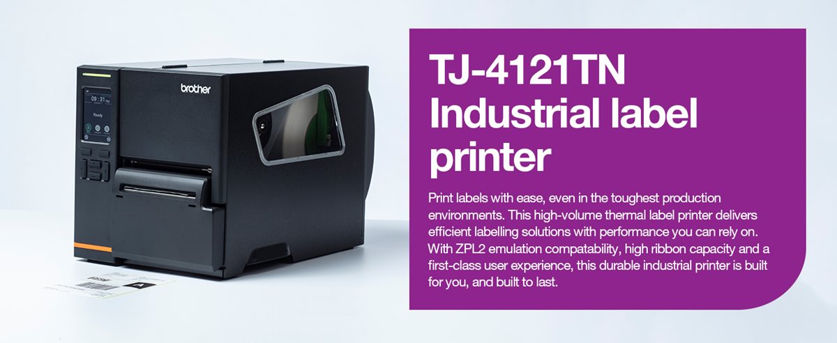 TJ-4121TN Industrial label printer
