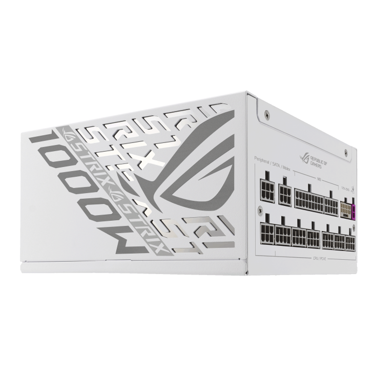 Folie {0} von {1}, Vergrößern, ROG Strix 1000W Platinum White Edition