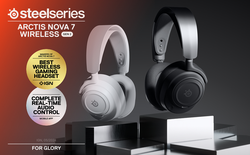 SteelSeries Arctis Nova 7 Gen 2 Wireless Over The Ear Multi Gaming