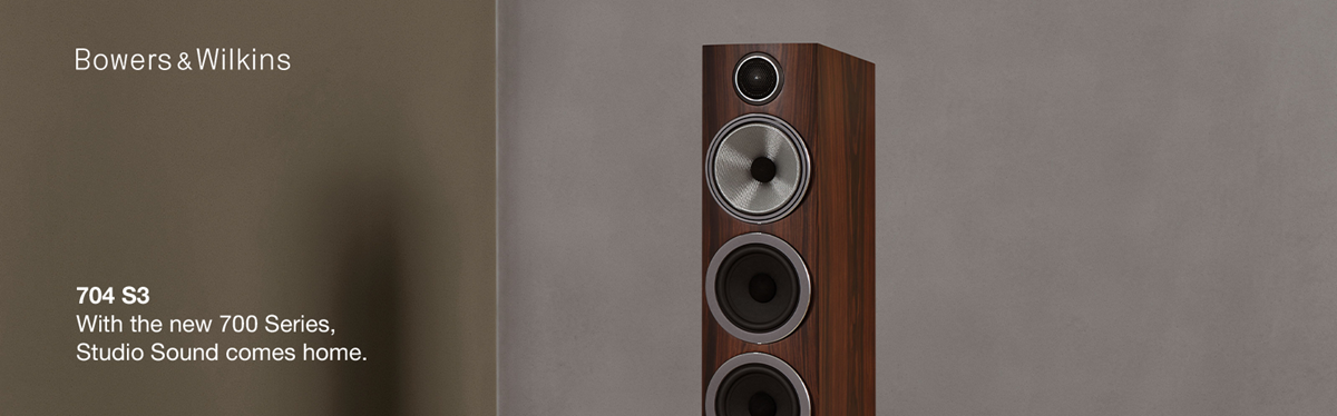 Bowers & Wilkins 704 S3 Floorstanding Speaker with 1