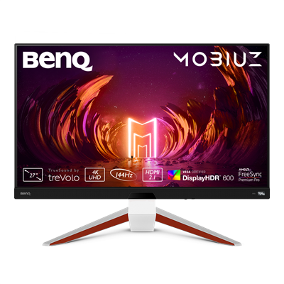 BenQ MOBIUZ EX2710U Gaming-skærm| 27 tommer 4K 144Hz 1ms HDMI 2.1 HDR | 120 Hz Kompatibel til Xbox Series X