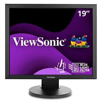 Un pan Abundantemente lo hizo ViewSonic 19" 1024p IPS LED Monitor, Black (VG939Sm) | Quill.com