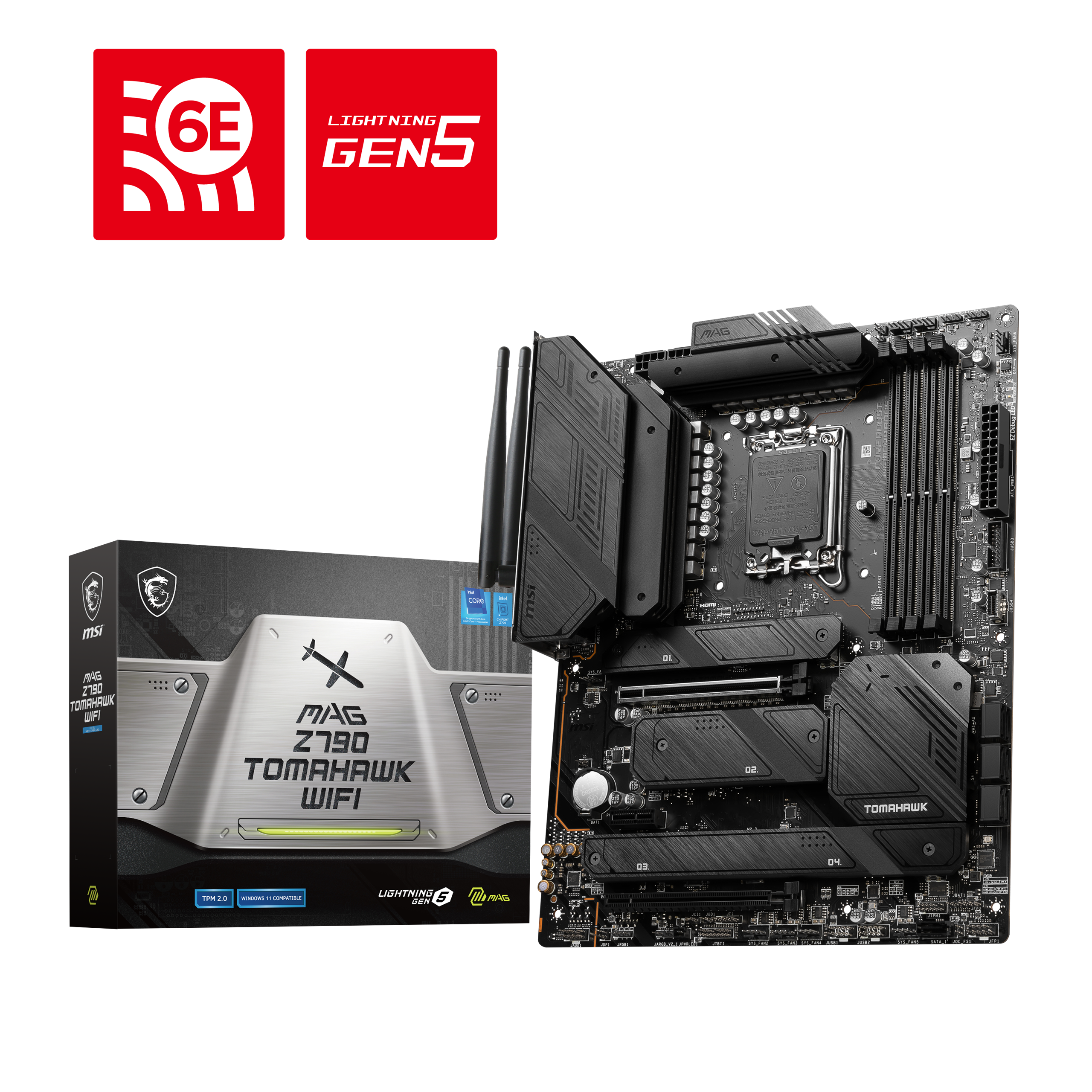 MSI MAG Z790 TOMAHAWK WIFI ATX: MAG Z790 TOMAHAWK WIFI