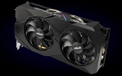 ASUS Dual GeForce RTX 2060 EVO OC Edition 12GB GDDR6 features two