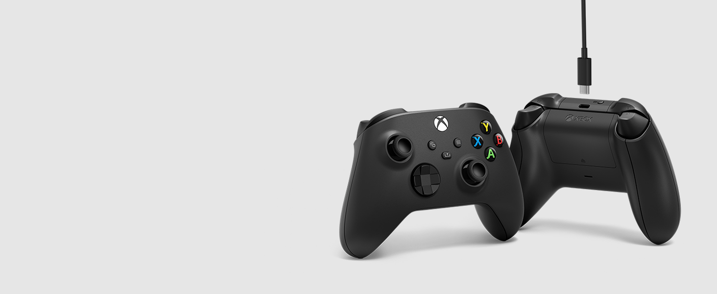 Microsoft Xbox Wireless Controller + USB-C Cable - Gamepad - wireless -  Bluetooth - carbon black | Dell USA