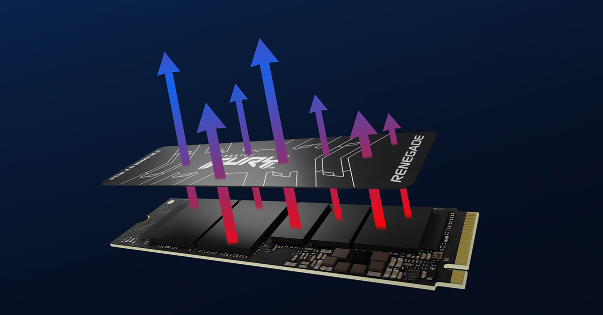 SSD Gamer Kingston Fury Renegade, 500GB, M.2 2280, PCIe 4.0 NVMe, 7300MB/s  - 3900MB/s - SFYRS/500G - Cavuca: a loja de informática campeã!