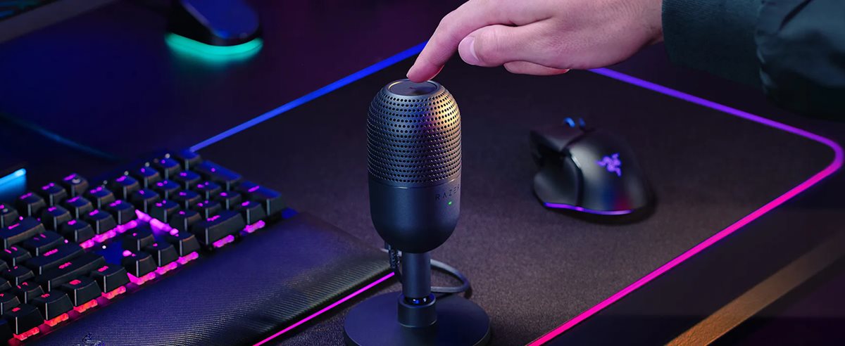 Razer Seiren V3 Mini - Tap-to-mute Sensor With Led Indicator