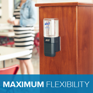 dispenser, refill, best dispenser, work dispenser, purell, kill germs, on the wall dispenser